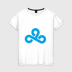 Футболка хлопковая женская Cloud 9, цвет: белый