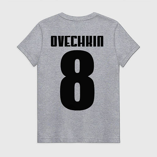 Женская футболка Washington Capitals: Ovechkin / Меланж – фото 2