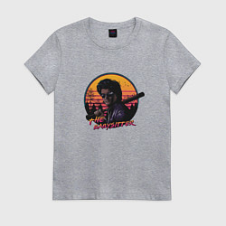 Футболка хлопковая женская The BabySitter, цвет: меланж