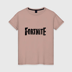 Женская футболка Fortnite Logo
