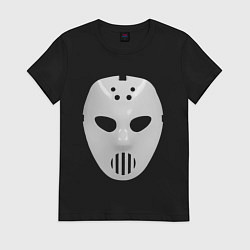 Футболка хлопковая женская Angerfist Mask, цвет: черный