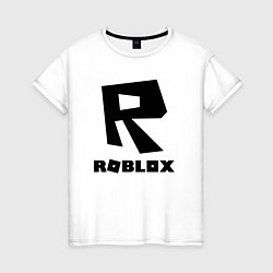 Футболка хлопковая женская ROBLOX, цвет: белый