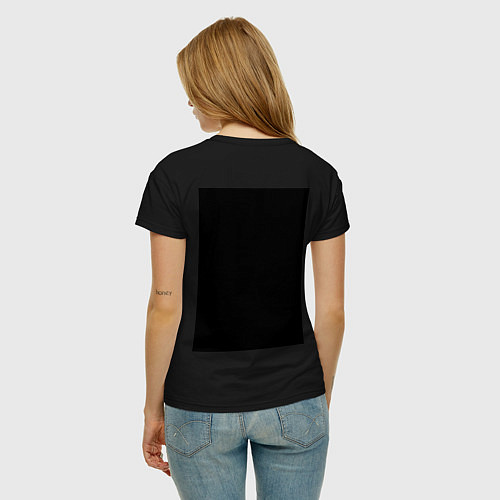 Женская футболка Billie Eilish / Черный – фото 4