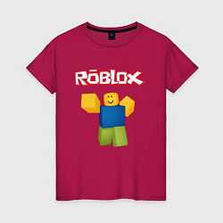 Футболка хлопковая женская ROBLOX, цвет: маджента