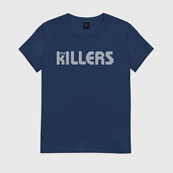 Футболка хлопковая женская The Killers, цвет: тёмно-синий
