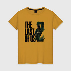 Футболка хлопковая женская The Last Of Us PART 2, цвет: горчичный