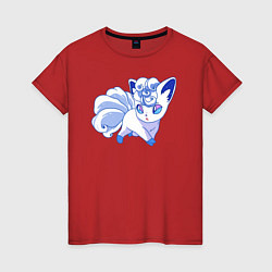 Женская футболка Снежный покемон