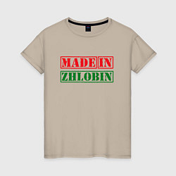 Женская футболка Жлобин - Беларусь