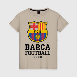 Женская футболка Barcelona Football Club