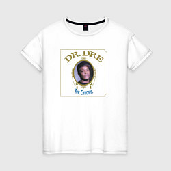 Футболка хлопковая женская Dr Dre 1992, цвет: белый