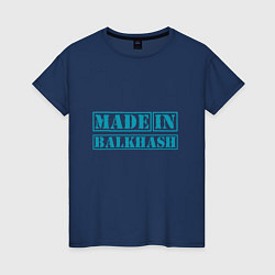 Женская футболка Балхаш Казахстан
