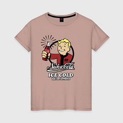 Женская футболка Fallout Nuka Cola Vault Boy Approved