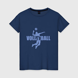 Женская футболка Стиль - Волейбол