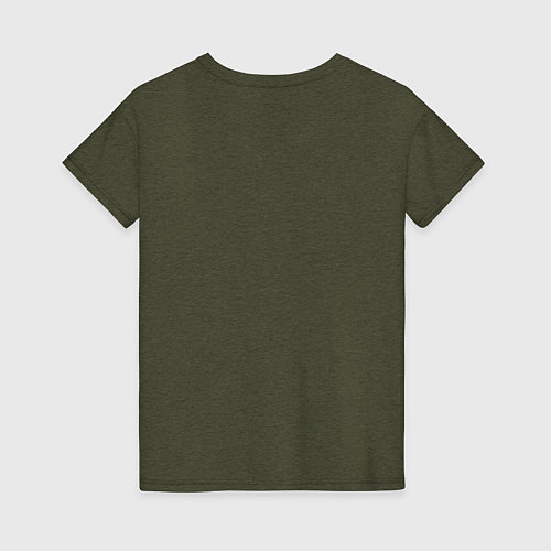 Женская футболка Дневник будущего, Юно Гасай / Меланж-хаки – фото 2