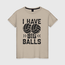 Женская футболка Big Balls