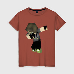 Женская футболка Minecraft Dab Hero