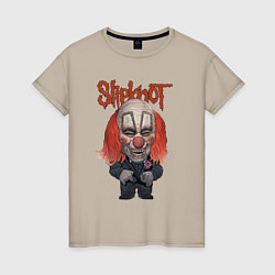 Женская футболка Slipknot art