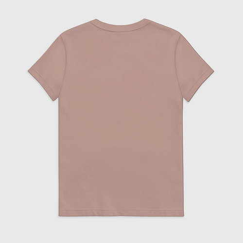 Женская футболка Сопротивление комбайнам / Пыльно-розовый – фото 2