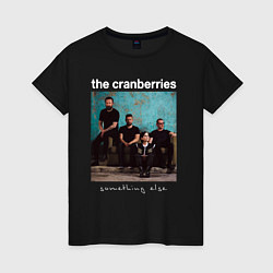 Футболка хлопковая женская The Cranberries rock, цвет: черный