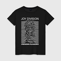 Футболка хлопковая женская Joy Division, цвет: черный