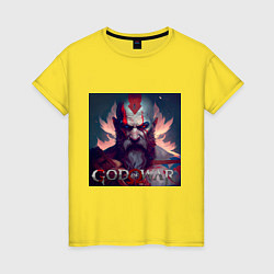 Женская футболка Кратос, бог войны