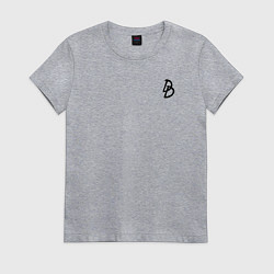 Футболка хлопковая женская DD Pharaoh, цвет: меланж