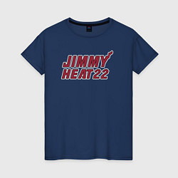 Футболка хлопковая женская Jimmy Heat 22, цвет: тёмно-синий