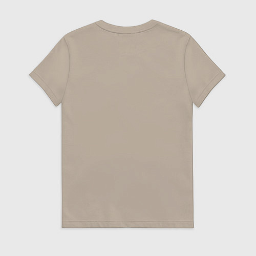 Женская футболка Sodom / Миндальный – фото 2