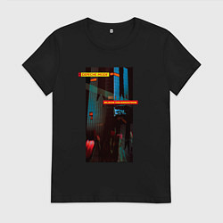 Футболка хлопковая женская Depeche Mode - Black Celebration Album, цвет: черный