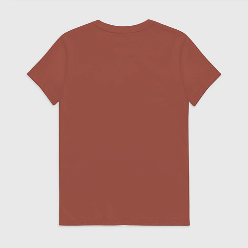 Женская футболка Jazz man / Кирпичный – фото 2