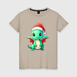 Женская футболка Маленький дракон 2024