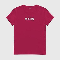 Футболка хлопковая женская Mars 30STM, цвет: маджента