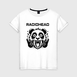 Женская футболка Radiohead - rock panda