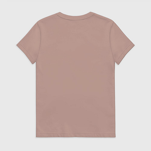 Женская футболка Зафырчательно / Пыльно-розовый – фото 2