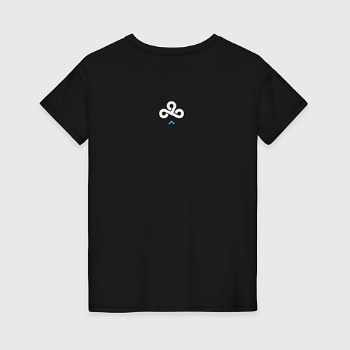 Женская футболка Cloud9 - geometry / Черный – фото 2
