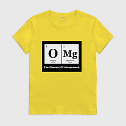 Женская футболка О мой бог элемент удивления