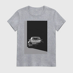 Женская футболка Porsche 911 легендарный автомобиль