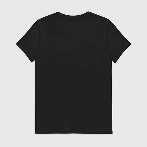 Женская футболка I am a brand / Черный – фото 2