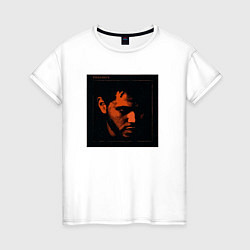 Футболка хлопковая женская The Weeknd Trilogy, цвет: белый