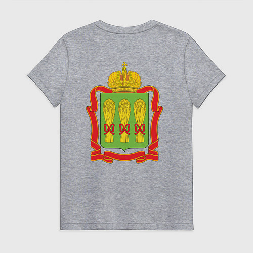 Женская футболка Пенза / Меланж – фото 2