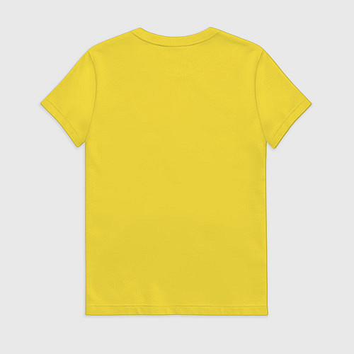 Женская футболка Свободный и гордый орёл / Желтый – фото 2