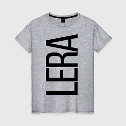 Женская футболка Лера