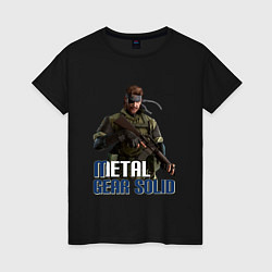 Женская футболка Metal Gear Solid