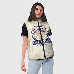Женский жилет Moto t-shirt 1, цвет: 3D-черный — фото 2