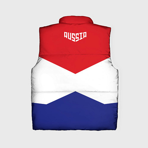 Женский жилет Россия / 3D-Красный – фото 2