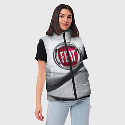 Женский жилет FIAT, цвет: 3D-светло-серый — фото 2