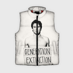 Женский жилет Generation Extinction, цвет: 3D-красный