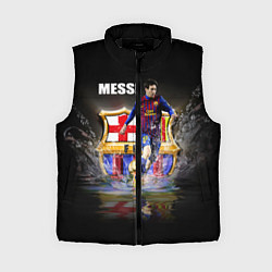 Женский жилет Messi FCB, цвет: 3D-черный