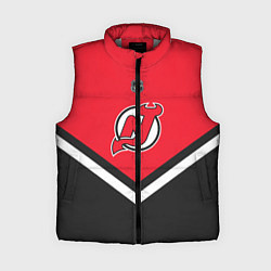 Женский жилет NHL: New Jersey Devils, цвет: 3D-светло-серый