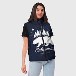 Женский жилет California Republic, цвет: 3D-красный — фото 2